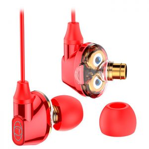 Навушники Baseus Encok S10 Dual Moving-coil Wireless Headset Red