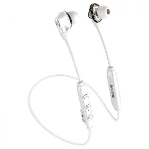 Навушники Baseus Encok S10 Dual Moving-coil Wireless Headset White