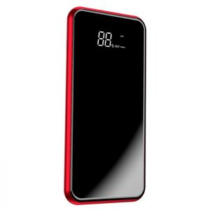 Зовнішній акумулятор Baseus Wireless Charge Power Bank 8000 mAh Red