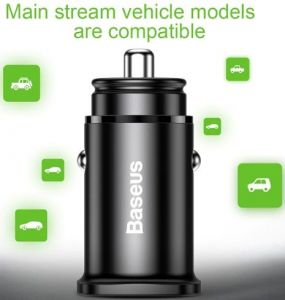 АЗП Baseus PPS Car Charger(30W PD3.0 QC4.0+ SCP ) Black