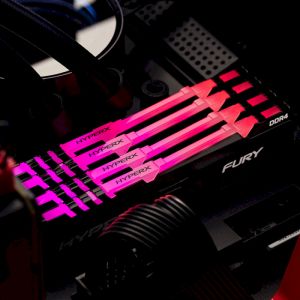 DDR4 Kingston RGB HyperX FURY 16GB 3466MHz CL16 Black DIMM