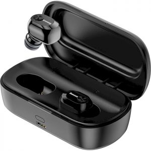 Навушники Baseus Encok True Wireless Earphones W01 Black