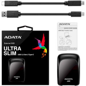 SSD ADATA SC680 240GB USB 3.2 Gen 2 Type-C Black