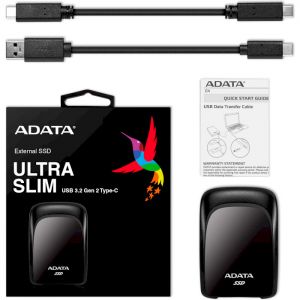 SSD ADATA SC680 480GB USB 3.2 Gen 2 Type-C Black