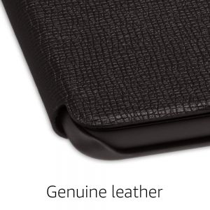 Обложка Amazon для Kindle Paperwhite 2018 10th Gen, Leather Cover Black Оригинал (B078TMTLB8)