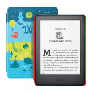Электронная книга с подсветкой  и обложкой Amazon  All-new Kindle Kids Edition 10th Gen. 2019 8GB with Pink cover
