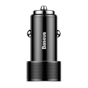 АЗП Baseus Small Screw 3.4A Dual-USB Black