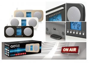Радиобудильник GOTIE GRA-200Z