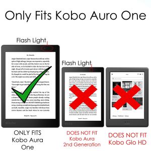 Обложка чехол для Kobo Aura ONE  Ultra Thin  Auto Sleep Black