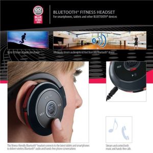 Гарнитура Bluetooth GOgroove BlueVIBE EXS Headset Hands-free (беспроводные наушники)