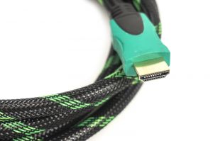 Видео кабель PowerPlant HDMI - HDMI, 2м, позолоченные коннекторы, 2.0V, Double ferrites, Highspeed CA910250