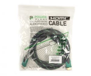 Видео кабель PowerPlant HDMI - HDMI, 2м, позолоченные коннекторы, 2.0V, Double ferrites, Highspeed CA910250