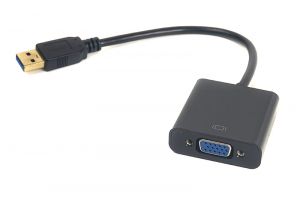 Кабель-переходник PowerPlant USB 3.0 M - VGA F CA910380