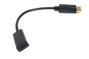 Кабель-переходник PowerPlant DisplayPort - HDMI, 0.2 м CA910465
