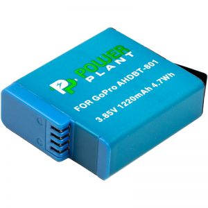 Аккумулятор PowerPlant GoPro AHDBT-801 1220mAh (декодирован) CB970377