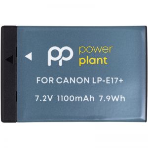 Аккумулятор PowerPlant Canon LP-E17+ (chip) 1100mAh CB970476