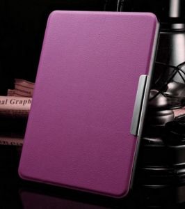 Обложка чехол для Amazon Kindle 6 (2014) UltraThin Purple