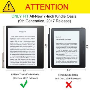 Обложка Origami Silicone для Amazon Kindle Oasis 7" (2017) 9th Gen/(2019) 10th Gen, Brown