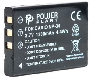 Аккумулятор PowerPlant Casio NP-30, KLIC-5000, LI-20B DV00DV1043