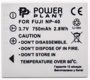 Аккумулятор PowerPlant Fuji NP-40, KLIC-7005,D-Li8/ Li-18, Samsung SB-L0737 DV00DV1046
