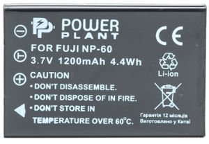 Аккумулятор PowerPlant Fuji NP-60, SB-L1037, SB-1137, D-Li12, NP-30, KLIC-5000, LI-20B DV00DV1047