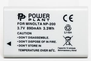 Аккумулятор PowerPlant Minolta NP-200 DV00DV1051