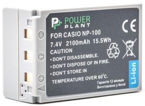 Аккумулятор PowerPlant Casio NP-100