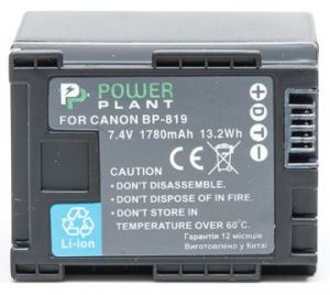 Аккумулятор PowerPlant Canon BP-819 Chip DV00DV1245