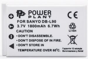 Аккумулятор PowerPlant Sanyo DB-L90 DV00DV1267