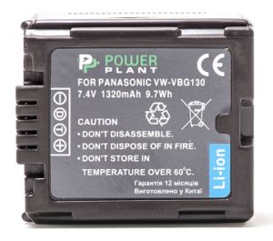 Аккумулятор PowerPlant Panasonic VW-VBG130 Chip