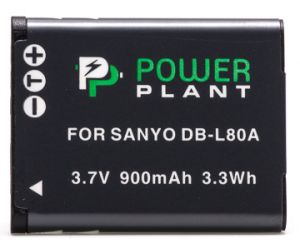 Аккумулятор PowerPlant Sanyo DB-L80, D-Li88 DV00DV1289