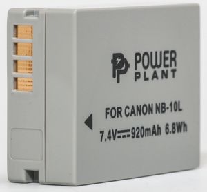 Аккумулятор PowerPlant Canon NB-10L DV00DV1302 ― 