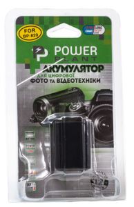 Аккумулятор PowerPlant Canon BP-820 Chip DV00DV1371