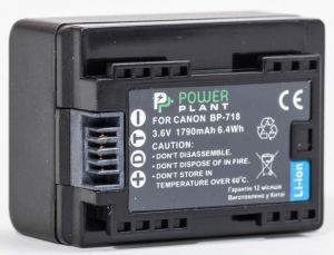 Аккумулятор PowerPlant Canon BP-718 chip DV00DV1385