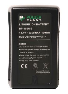 Аккумулятор PowerPlant Sony BP-190WS 13200mAh DV00DV1416
