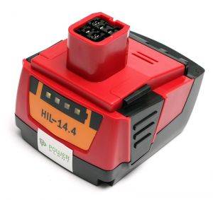 Аккумулятор PowerPlant для шуруповертов и электроинструментов HILTI GD-HIL-14.4 14.4V 4Ah Li-Ion DV00PT0009