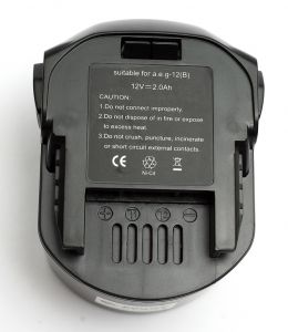Аккумулятор PowerPlant для шуруповертов и электроинструментов AEG GD-AEG-12(B) 12V 2Ah NICD (B1214G) DV00PT0024