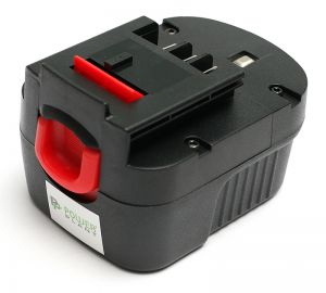 Аккумулятор PowerPlant для шуруповертов и электроинструментов BLACK&DECKER GD-BD-12(B) 12V 2Ah NICD DV00PT0025