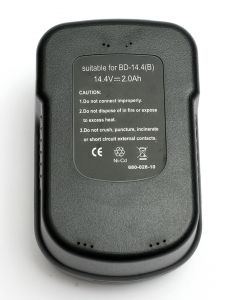Аккумулятор PowerPlant для шуруповертов и электроинструментов BLACK&DECKER GD-BD-14.4(B) 14.4V 2Ah DV00PT0026