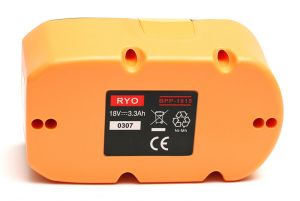 Аккумулятор PowerPlant для шуруповертов и электроинструментов RYOBI GD-RYO-18(A) 18V 3.3Ah NIMH DV00PT0046