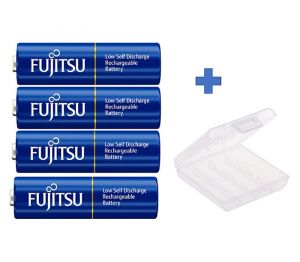 Аккумуляторы FUJITSU Blue AA (HR6) 1900mAh LSD Ni-MH (HR-3UTI), 4шт. HR-3UTI
