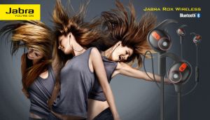 Гарнитура Bluetooth Jabra ROX Wireless Black