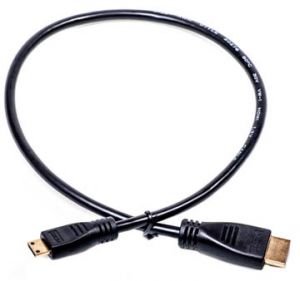 Видео кабель PowerPlant mini HDMI - HDMI, 0.5m, позолоченные коннекторы, 1.3V KD00AS1192