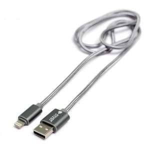 Кабель PowerPlant Quick Charge USB 2.0 AM – Lightning 1м KD00AS1288
