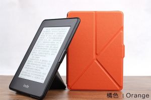 Обложка чехол Smart для Amazon Kindle Paperwhite Orange оранжевый