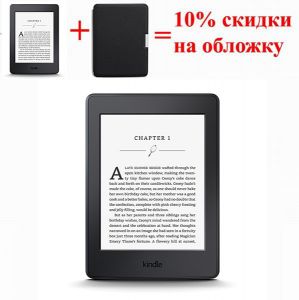 Электронная книга с подсветкой Amazon Kindle Paperwhite (2015) Black, 300 ppi, 4GB, NEW