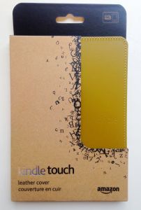 Обложка для электронной книги Amazon Leather Cover для Kindle 4 Touch Olive (515-1059-01)