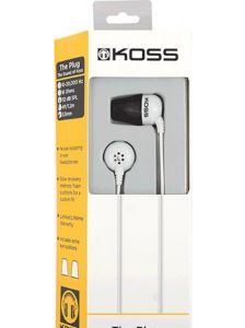 Наушники KOSS The Plug White (185331)