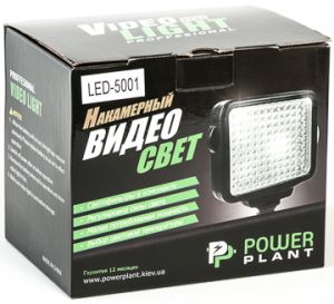 Накамерный свет PowerPlant LED 5001 LED5001