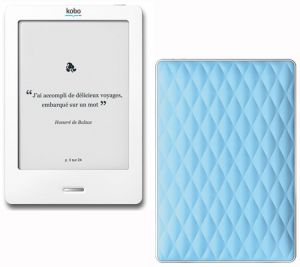 Электронная книга Kobo eReader Touch Edition Blue (Refurbished)   